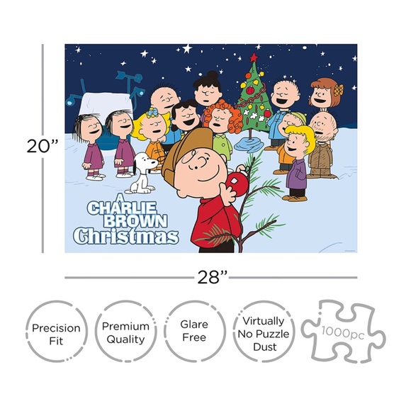 A Charlie Brown Christmas 1000 Piece Jigsaw Puzzle - Picture 2 of 11